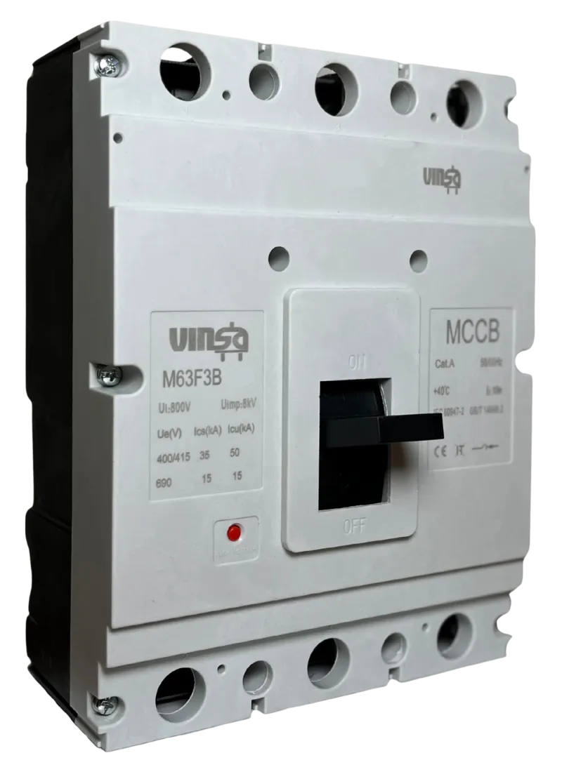 Moulded Case Circuit Breaker (MCCB) M63F 500A 3P 35kA