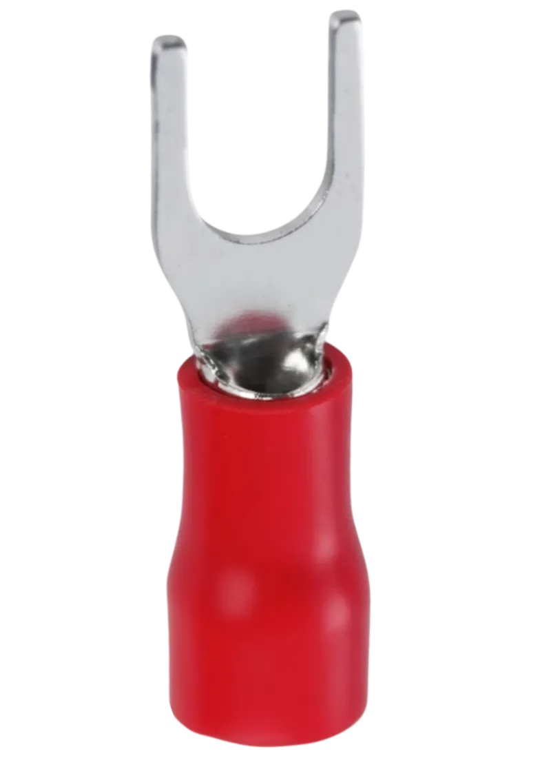 Cable Lug SV 1.25 - 2.5 mm, Bolt Hole 4.3 mm (Red)