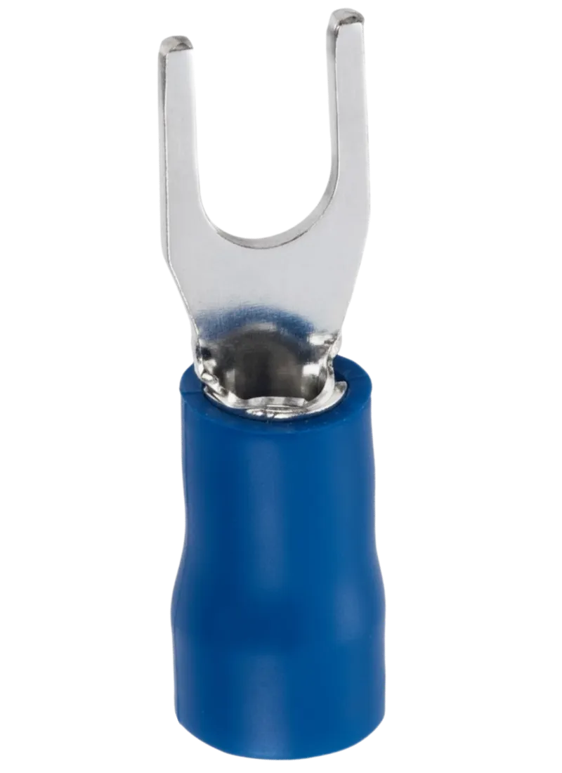 Cable Lug SV 1.25 - 2.5 mm, Bolt Hole 4.3 mm (Blue)