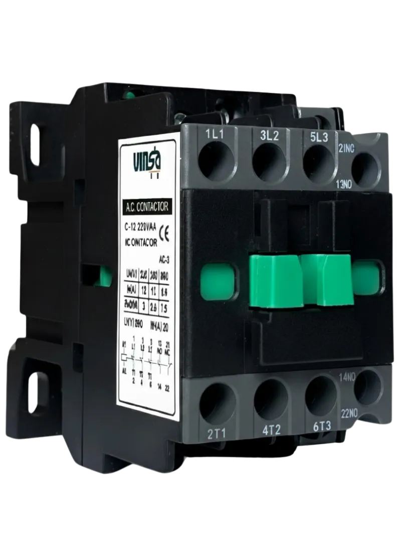 Kontaktor PowerSys Control 3P (12A) 220VAC